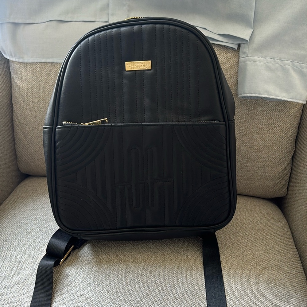 Harrods Small Backpack - Quilted/Padded texture